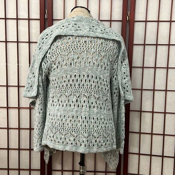 ST JOHN CROTCHET FLY AWAY BEAUTIFUL CARDIGAN SWEATER SIZE S - Picture 3 of 5